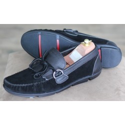 S399-9 Develi black suede...