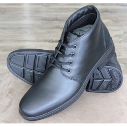 Hotter Quebec black half boot