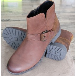 Hotter Lotty tan nubuck boots