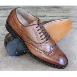 Bertini Uomo 1195 brown brogue