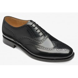 Loake 202B 5 eye black brogue