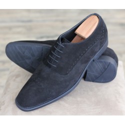 Bertini Uomo 19500 black suede