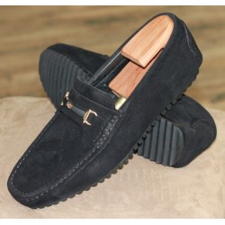 Bertini Uomo 19700 black suede