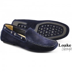 Loake Donington navy...